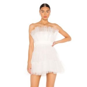SOLD Katie May Ellee Mini Dress (white)